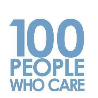100 People Who Care logo