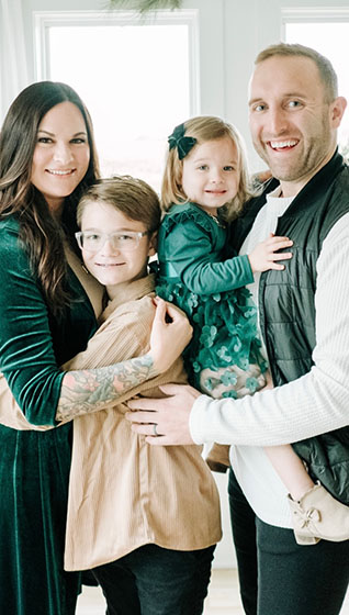 Board Member Abby Moyer and Family