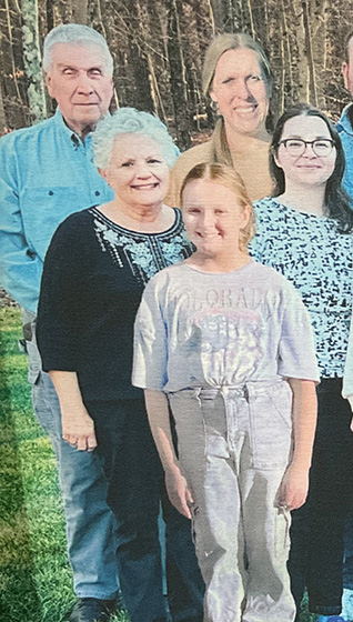 Board Member Bev Huebner and family